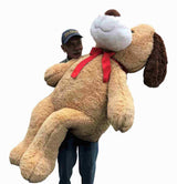 Big Plush Giant Stuffed Puppy Dog 5 Feet 60 Inches 153 cm Huge Soft Adorable Plush Dog
