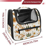 Halloween Pet Carrier Airline Approved Pet Carrier Bag Dog Carrier for Small Medium Cats Dogs Puppies Kitten