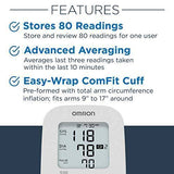 Omron Silver Blood Pressure Monitor Upper Arm Cuff Digital Bluetooth