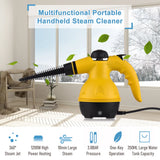 TOMSHOO Handheld Steam Cleaner 1000W Portable High Temperature Steamer for Cleaning with 10Pcs Accessories, for Kitchen Sofa Bathroom Car Window