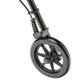 Drive Medical Adjustable Height Aluminum Frame Rollator with 6 Inch Casters, Red?? Last Day For Clearance