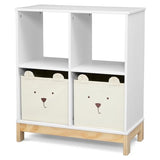 GAP babyGap Tate 4-in-1 Convertible Crib – Greenguard Gold Certified, Bianca White/Natural