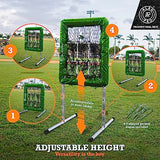 ALAGPRO? The Original 9 Hole Pitching Net with Strike Zone Pocket | Pitching Target for Baseball & Softball Pitchers