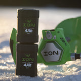 ION G2 8 Electric Power Ice Fishing Auger with Two High Performance 4Ah 40V MAX Gen 2 Lithium-Ion Batteries