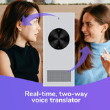 Muama Enence Instant Two-Way Translator. Portable Real-time Translation in 36 Different Languages. Perfect as a Pocket Dictionary and for Learning, Travel and Business Communications
