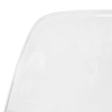 Dover Molded Side Chair with Acrylic Base, Set of 4 – Clear