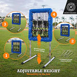 ALAGPRO? The Original 9 Hole Pitching Net with Strike Zone Pocket | Pitching Target for Baseball & Softball Pitchers