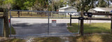 GC GHOST CONTROLS TSS1XP Heavy-Duty Solar Single Automatic Gate Opener Kit for Swing Gates Up to 20 Feet (ft.)