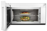 Whirlpool WMH78019HW 1100W Built-In Convection Microwave Hood Combo – 1.9 cu ft – White
