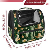 Halloween Pet Carrier Airline Approved Pet Carrier Bag Dog Carrier for Small Medium Cats Dogs Puppies Kitten