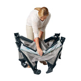 Graco Pack &n Play Playard with Automatic Folding Feet – Stratus , Gray