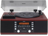 Teac Lp-r550usb CD Recorder Cassette Turntable Walnut