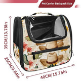 Halloween Pet Carrier Airline Approved Pet Carrier Bag Dog Carrier for Small Medium Cats Dogs Puppies Kitten