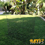 MTB Garden Wire Compost Bin 30x30x24 inches, Green, Garden Bed Fencing