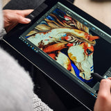 VEIKK VK1200 Drawing Tablet with Screen 11.6 inch Full-Laminated Art Tablet Graphic Tablet with Screen with Tilt Function Battery Free Stylus and 6 Shortcut Keys(8192 Levels Pen Pressure)