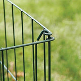 MTB Garden Wire Compost Bin 30x30x24 inches, Green, Garden Bed Fencing