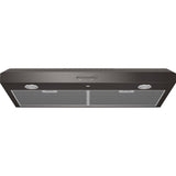GE – 36 Convertible Range Hood – Black stainless steel