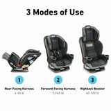 Graco Extend2Fit 3-in-1 Car SEAT, Norah