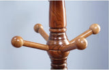 Clothes Stand Modern Coat Rack Solid Wooden Standard Rod 12 Hook Entryway Hall Bedroom Clothes Rack for Clothes Hat Jacket Scarf Hanger New Furniture