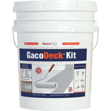 Gacodeck Gacoflex Pewter Water-Based Solid Deck Coating 3.5 Gal.