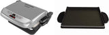 George Foreman GRP4842MB Multi-Plate Evolve Grill, (Ceramic Grilling Plates, and Waffle Plates Included), Black