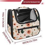 Halloween Pet Carrier Airline Approved Pet Carrier Bag Dog Carrier for Small Medium Cats Dogs Puppies Kitten