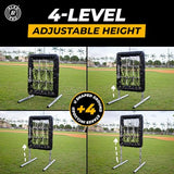 ALAGPRO? The Original 9 Hole Pitching Net with Strike Zone Pocket | Pitching Target for Baseball & Softball Pitchers