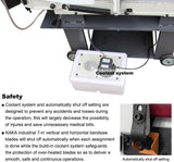 KAKA Industrial Metal Horizontal Band Saw 7×12 Capacity BS-712N with 1.5HP motor