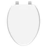 Night Glow Soft Elongated Closed Front Toilet Seat Blue – evekare