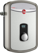 Rheem Professional Classic Tankless Electric RTEX-11 Water Heater, Gray