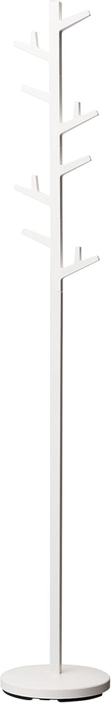 Yamazaki Home Rack Tree/Standing Coat and Hat Hanger, One Size, White