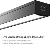 BOLOWEI 22?? LED Piano Lamp, 10W Professional Piano Light with Clamp – Eyes-Care, 3 Color Modes, Stepless Dimming, Great for Grand Piano Music Stand Light