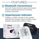 Omron Silver Blood Pressure Monitor Upper Arm Cuff Digital Bluetooth