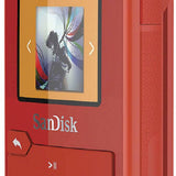 SanDisk 16GB Clip Sport Plus MP3 Player Sdmx28-016g-a46r – Red