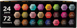 Spectrum Noir Triblend Markers 24-pkg-deep Blends