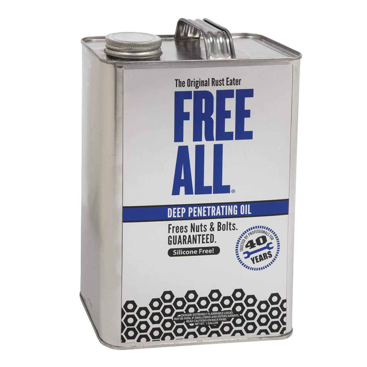 Gasoila Fa28 Free All Deep Penetrating Oil Bottle, 1 Gallon Capacity