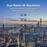 Pimax Vision 8K X VR Headset with Dual Native 4K CLPL Displays, 200 Degrees FOV, Fast-Switched Gaming RGB Pixel Matrix Panels for PC VR Steam Games Videos, USB Powered, Modular Audio Strap