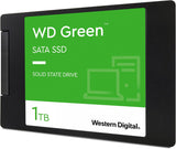 Western Digital 1TB WD Green Internal PC SSD Solid State Drive – SATA III 6 Gb/s, 2.5/7mm, Up to 550 MB/s – WDS100T2G0A