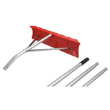 Extreme Max 5600.3262 21& Poly Roof Rake with 23×22 Blade