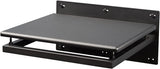 Pangea Audio Turntable Wall-Mount Record Player Shelf Black
