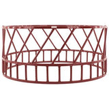 Tarter 14g2o Heavy-Duty Slant Bar Cattle Hay Feeder, Red – 2 Piece