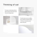 pidan Igloo Cat Litter Box Dome Litter Box Extra Large Igloo Litter Box Dog Proof Kitty Litter Box Furniture with Modern Minimalist Design, Litter Box Furniture Dot Design Award 2016