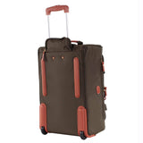 Bric&s x Bag 21×22 Carry on Rolling Duffle Bag Violet