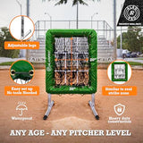 ALAGPRO? The Original 9 Hole Pitching Net with Strike Zone Pocket | Pitching Target for Baseball & Softball Pitchers