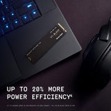 WD_BLACK 2TB SN770 NVMe Internal Gaming SSD Solid State Drive – Gen4 PCIe, M.2 2280, Up to 5,150 MB/s – WDS200T3X0E