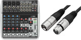 Behringer XENYX Q1202USB Premium 12-Input 2-Bus Mixer with XENYX Mic Preamps and Compressors, British EQ and USB/Audio Interface