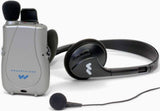 Williams Sound Pocketalker Ultra Duo Amplifier with Headphones and Earbud – PKTD1-EH
