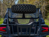 SuperATV Spare Tire Carrier for 2020+ Kawasaki Teryx KRX 1000 | Fits up to 37 Tire | Secures to Rear Frame of Vehicle | Made with Powder-Coated Steel Tubing | No Drilling or Welding Required!