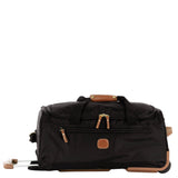 Bric&s x Bag 21×22 Carry on Rolling Duffle Bag Violet