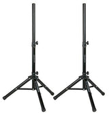 Pair Alphasonik All-in-One 12×22 Powered 1500W Pro DJ Amplified Loud Speakers with Bluetooth USB SD Card Aux MP3 FM Radio PA Sys